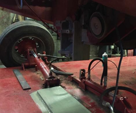 Einbauplatz mit dickerer Kufenplatte 2